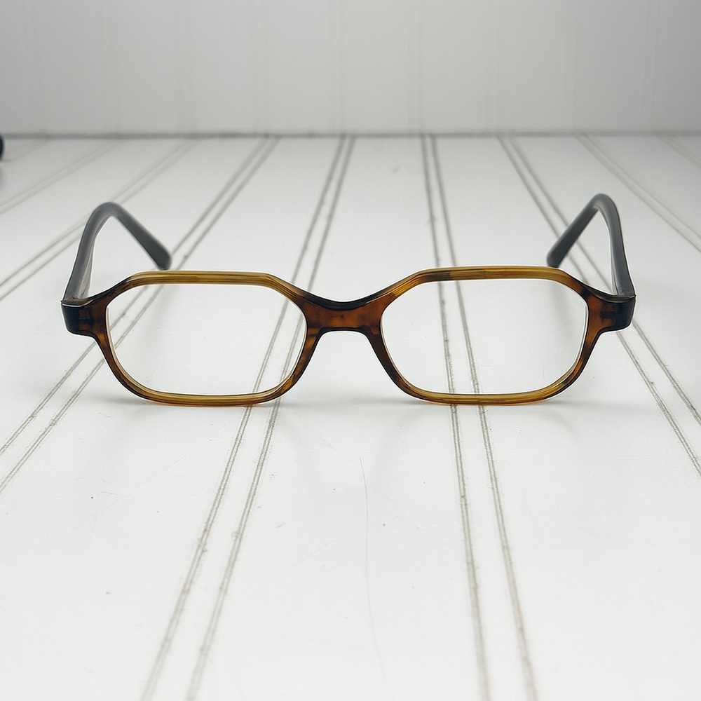 American Optical Tortoiseshell Rectangular Readin… - image 1